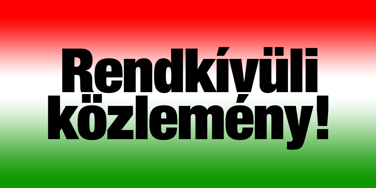RendkivuliKozlemeny